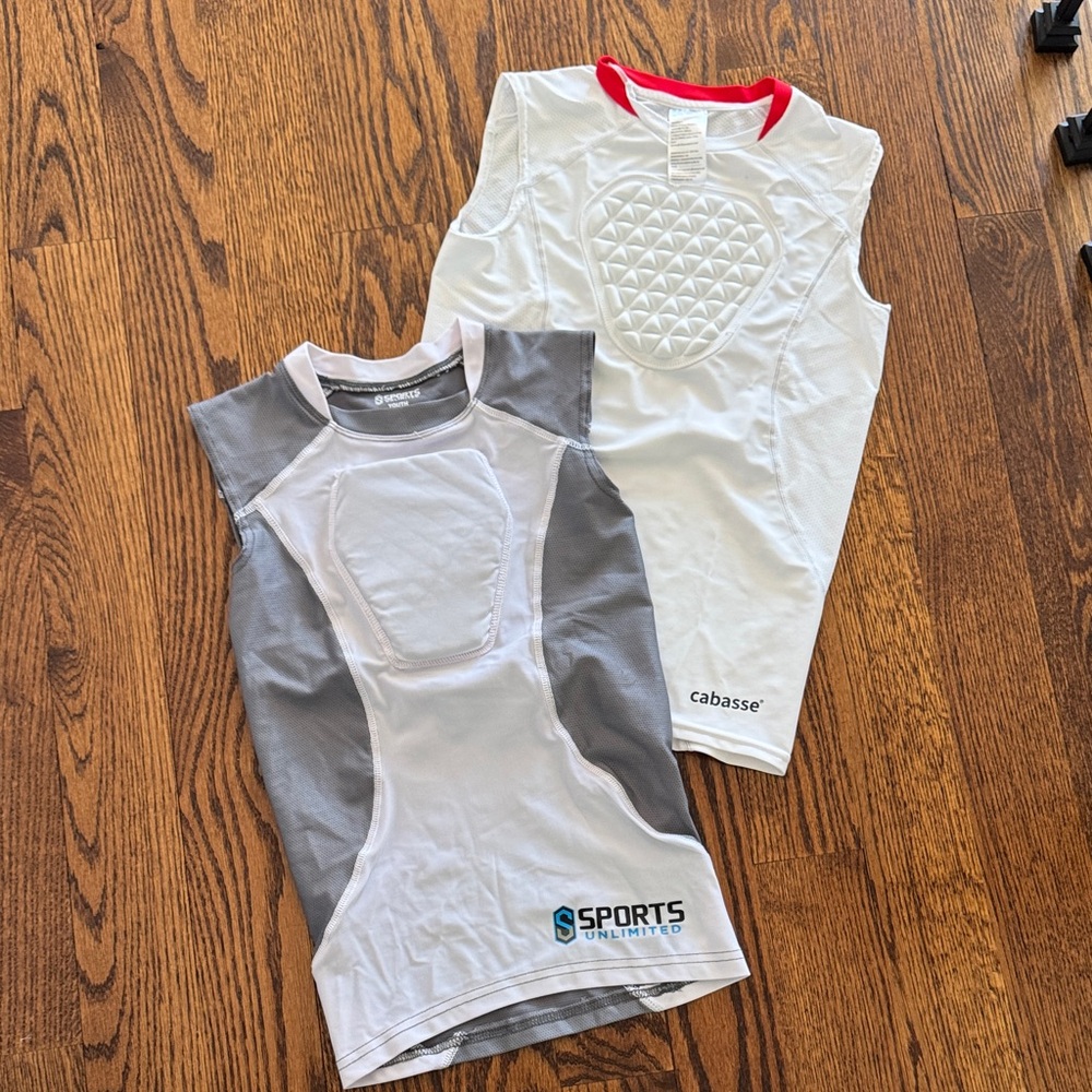 Chest protector sports tanks